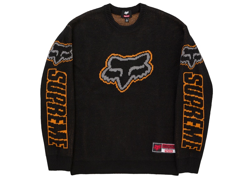 Supreme Fox Racing Sweater Zwart