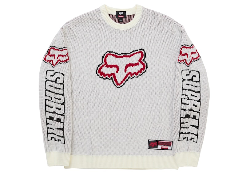 Supreme Fox Racing Sweater Wit