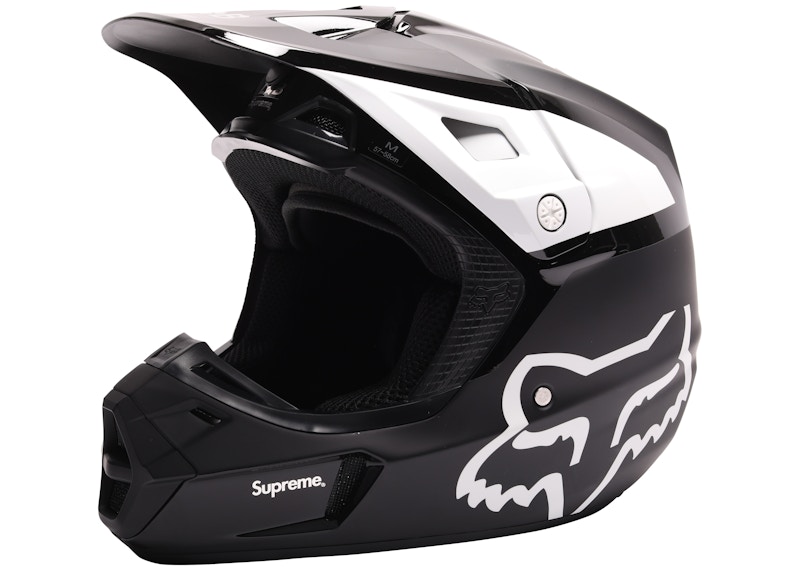 Supreme Fox Racing V2 Helmet Zwart