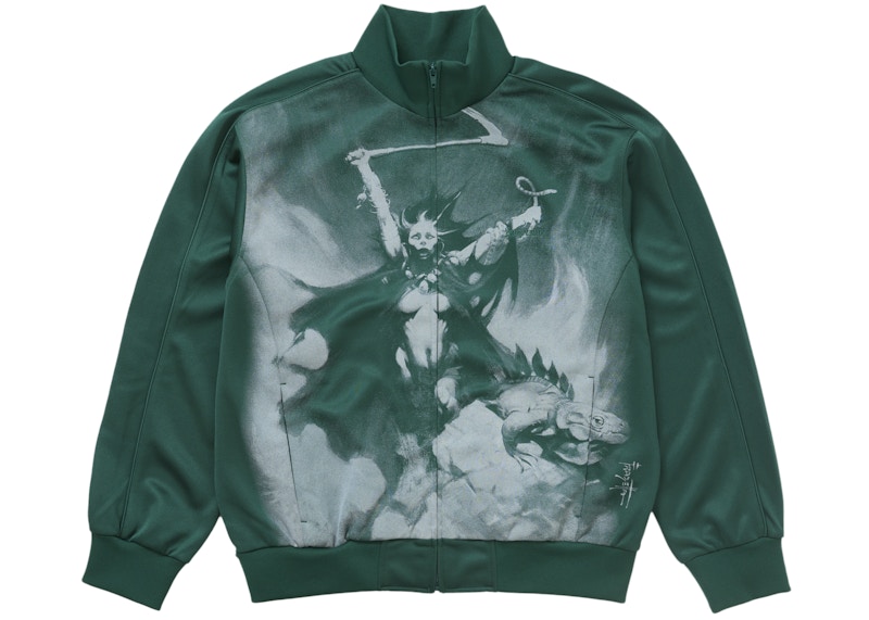 Supreme Frazetta Track Jacket Dark Groen