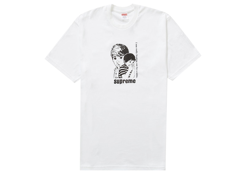 Supreme Freaking Out Tee Wit