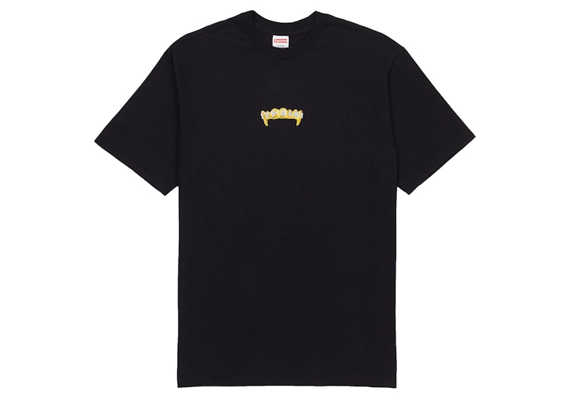 Supreme Fronts Tee Zwart