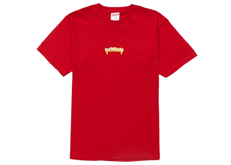 Supreme Fronts Tee Rood