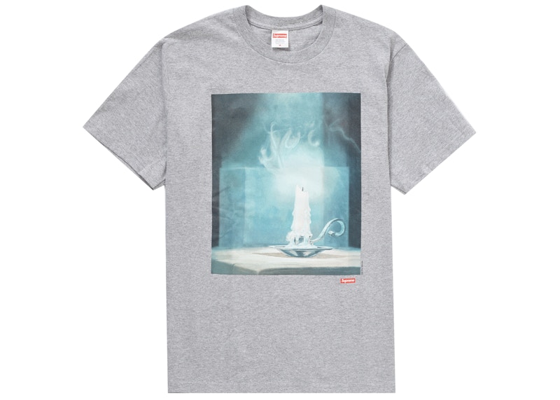 Supreme Fuck Tee Heather Grijs