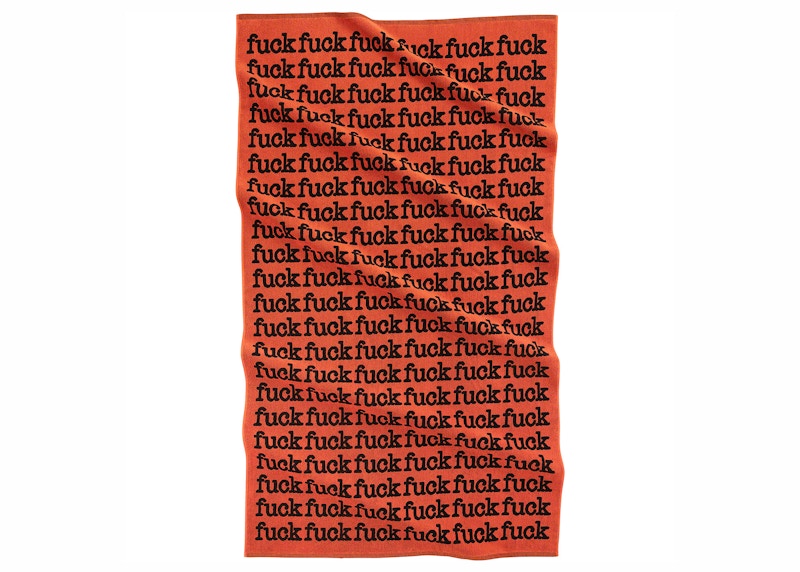 Supreme Fuck Towel Oranje