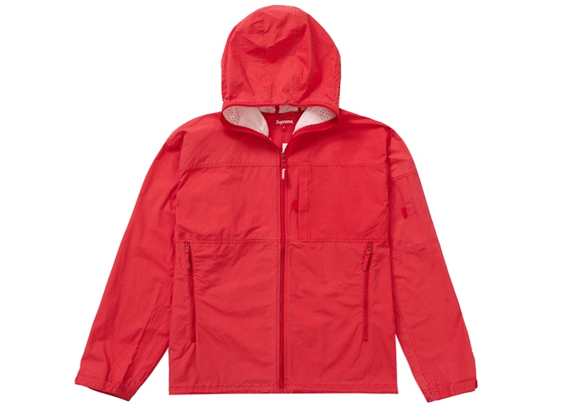 Supreme Full Zip Facemask Jacket Rood