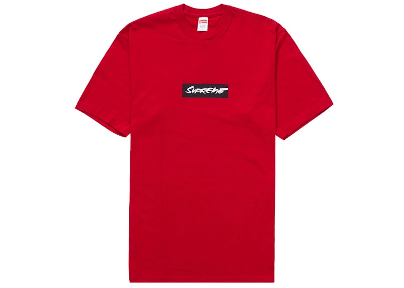 Supreme Futura Box Logo Tee Rood