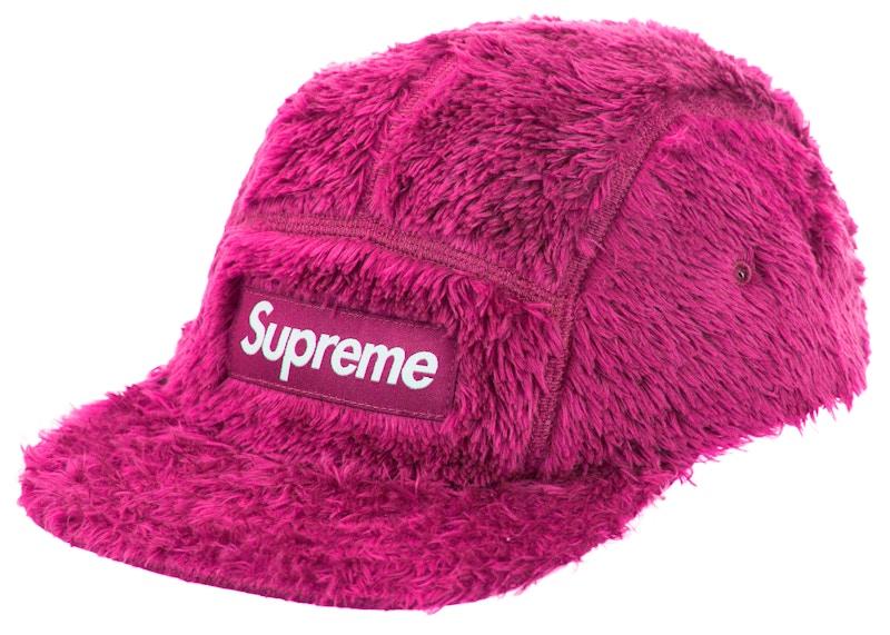 Supreme Fuzzy Camp Cap Roze