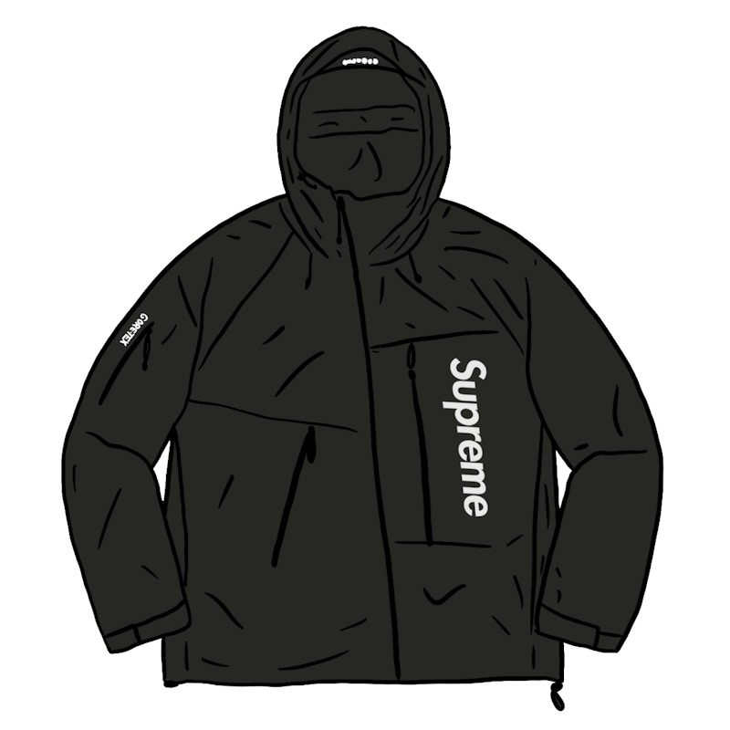 Supreme GORE-TEX Paclite Shell Jacket Zwart