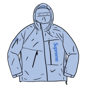 Supreme GORE-TEX Paclite Shell Jacket Light Blauw