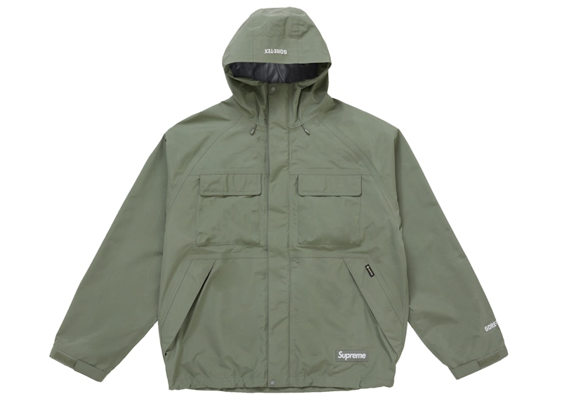 Supreme GORE-TEX Shell Jacket Olijf