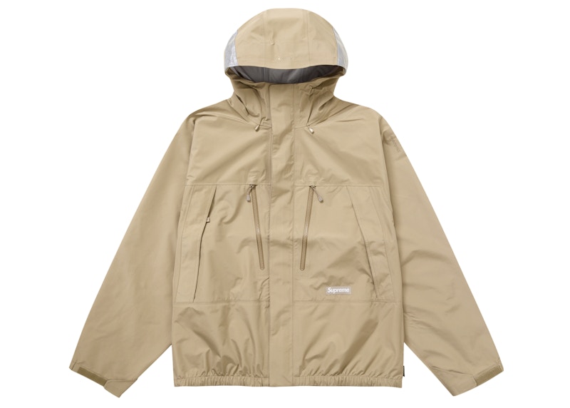 Supreme GORE-TEX Taped Seam Shell Jacket Tan