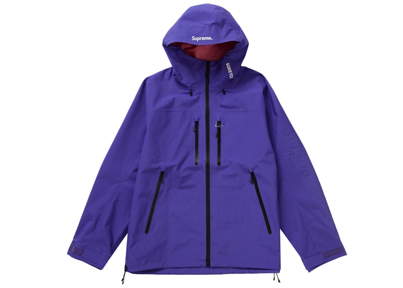 Supreme GORE-TEX Taped Seam Shell Jacket Paars