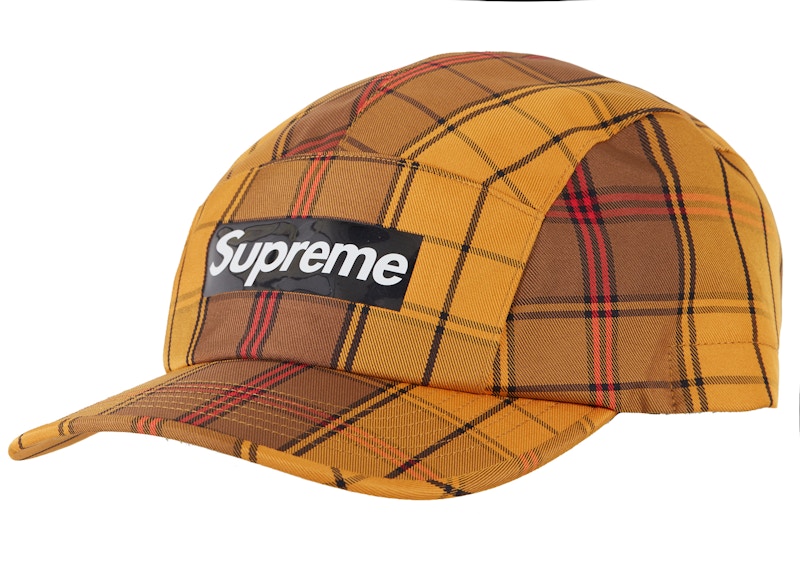 Supreme GORE-TEX Tech Camp Cap Plaid Goud