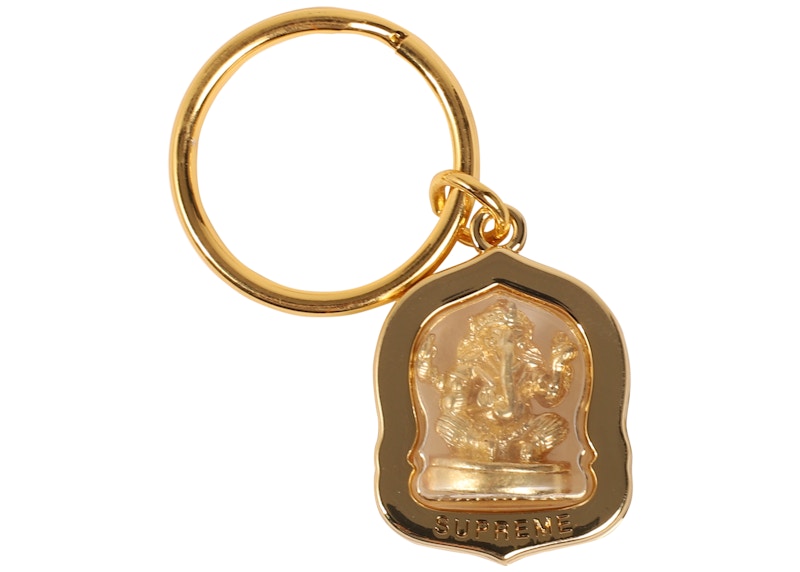 Supreme Ganesh Keychain Goud