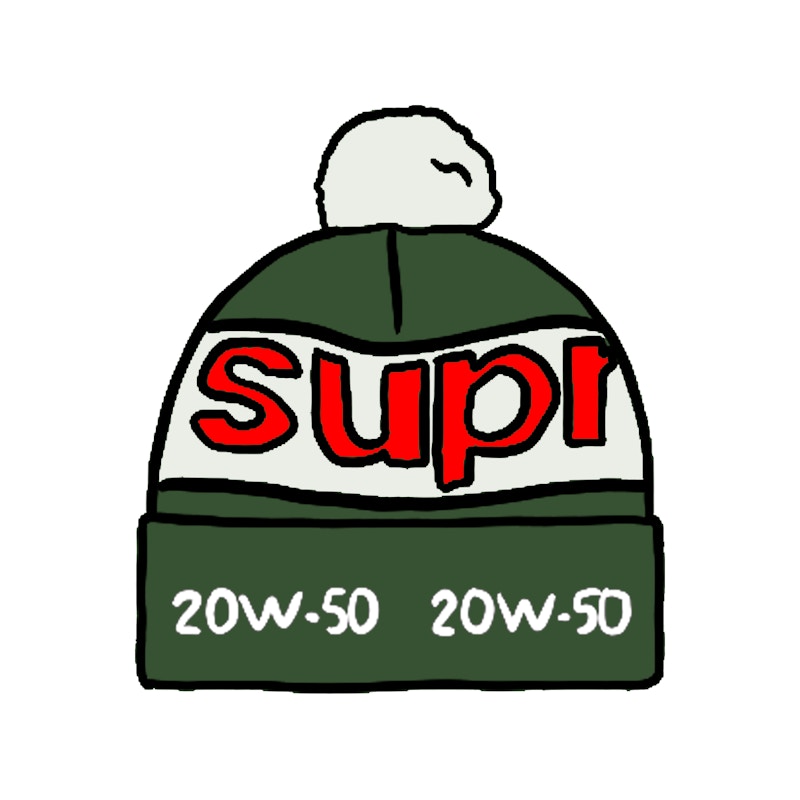 Supreme Garage Beanie Groen