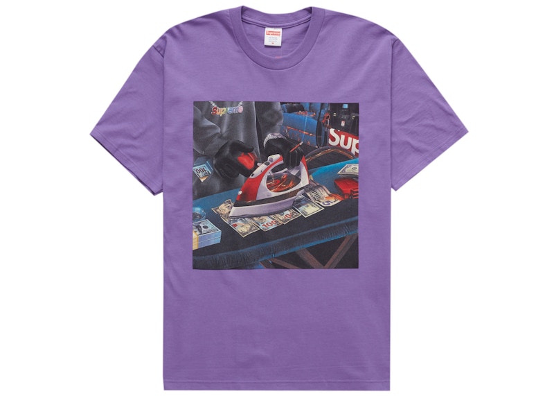 Supreme Gas Tee Paars