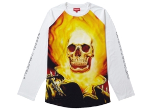 Supreme Ghost Rider Raglan L/S Top Wit