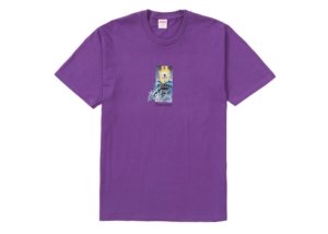 Supreme Ghost Rider Tee Paars