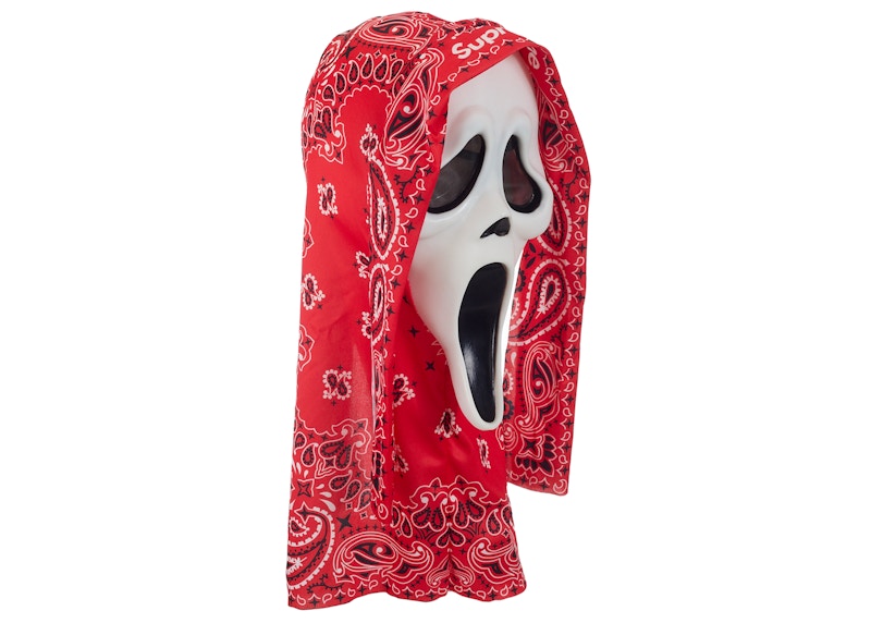 Supreme Ghostface Mask Rood