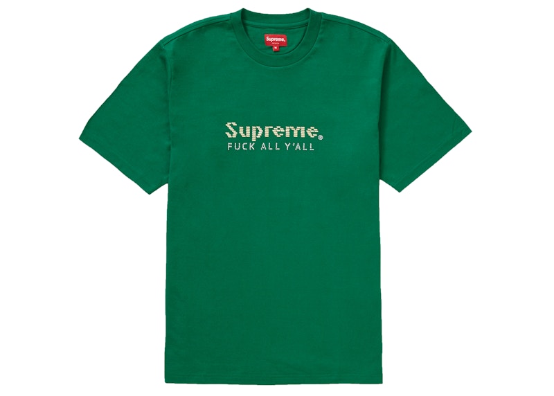 Supreme Bars Tee Groen