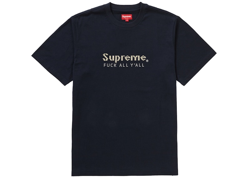 Supreme Bars Tee Blauw