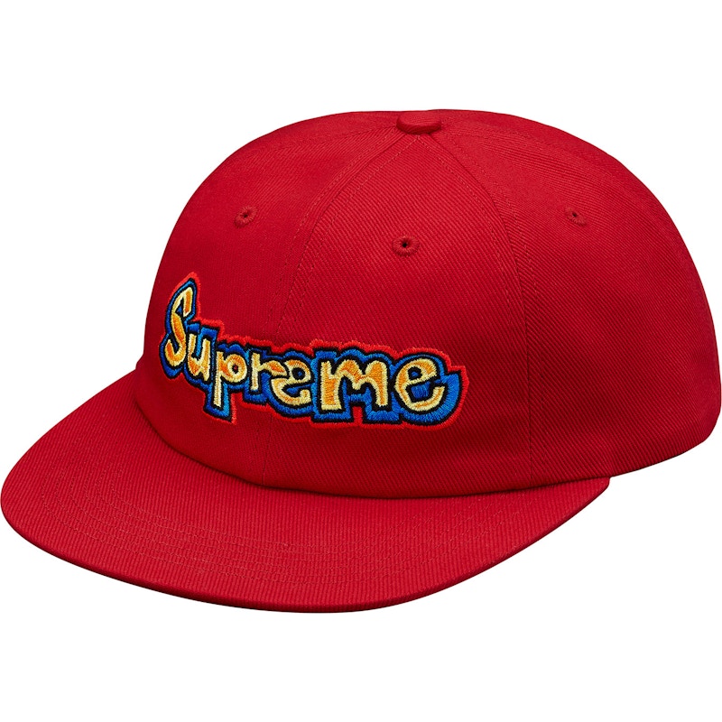 Supreme Gonz Logo 6-Panel Rood