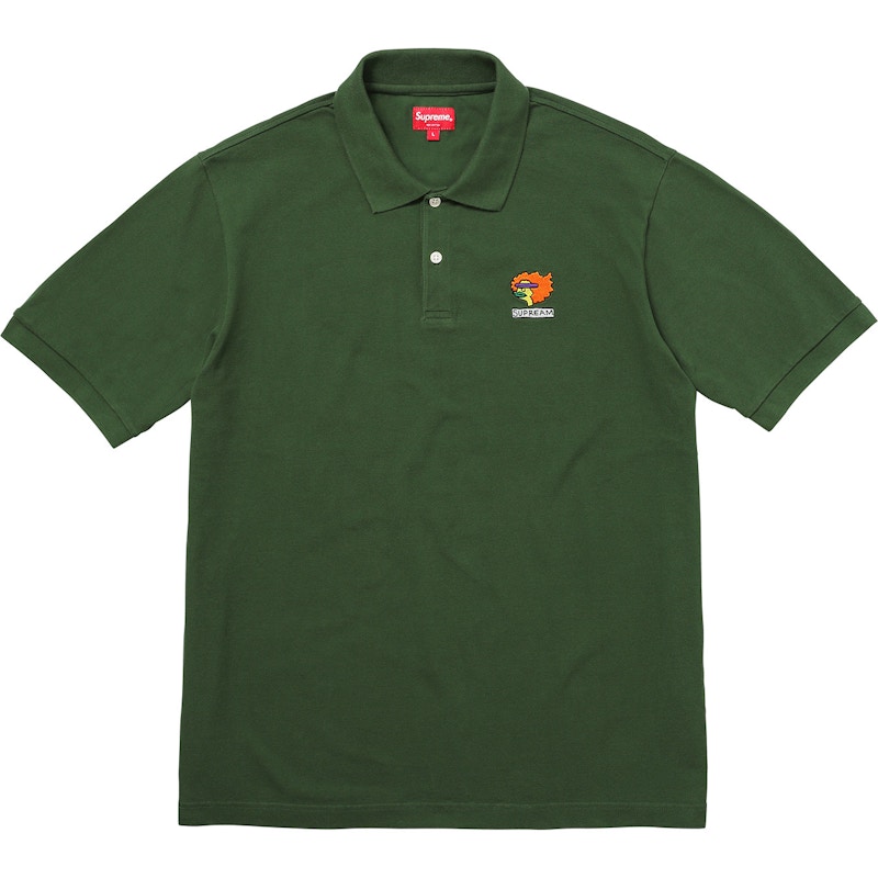 Supreme Gonz Ramm Polo Dark Groen