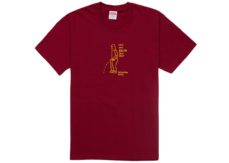 Supreme Gonz Tee Cardinal