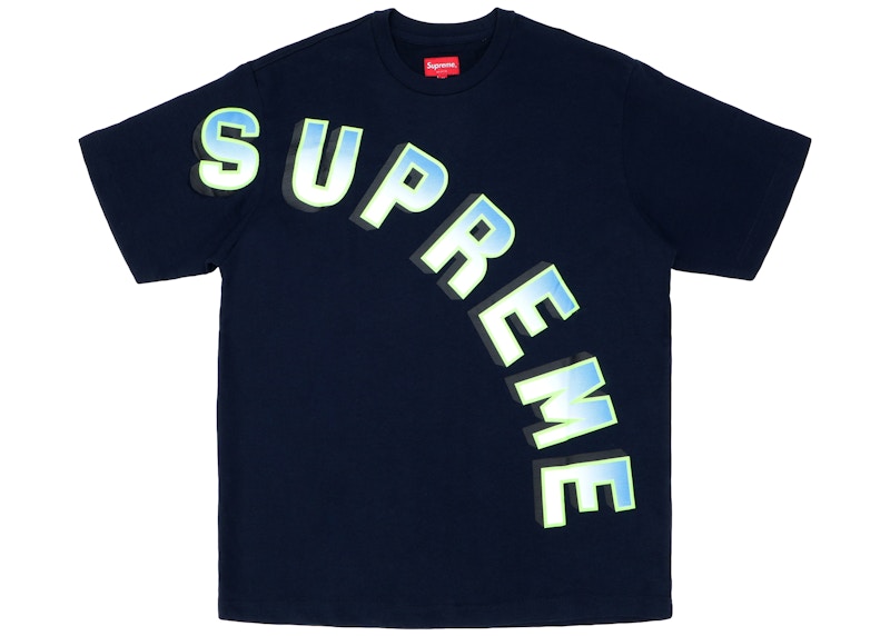Supreme Gradient Arc Top Blauw