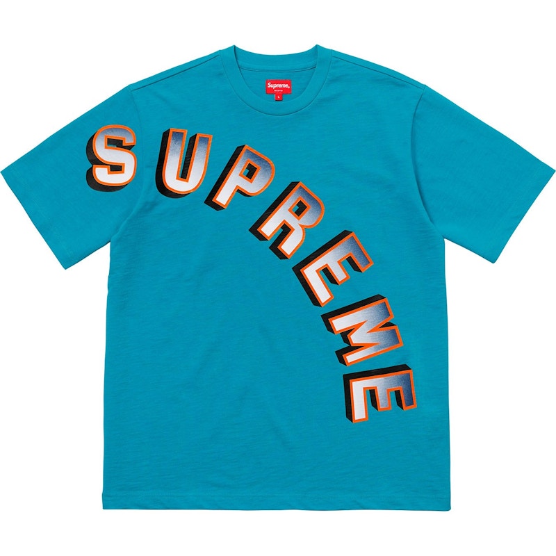 Supreme Gradient Arc Top Turquoise