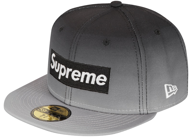 Supreme Gradient Box Logo New Era Zwart