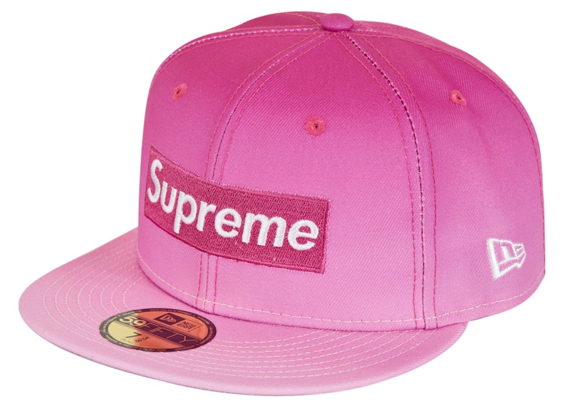 Supreme Gradient Box Logo New Era Roze