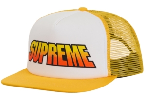 Supreme Gradient Mesh Back 5-Panel Goud