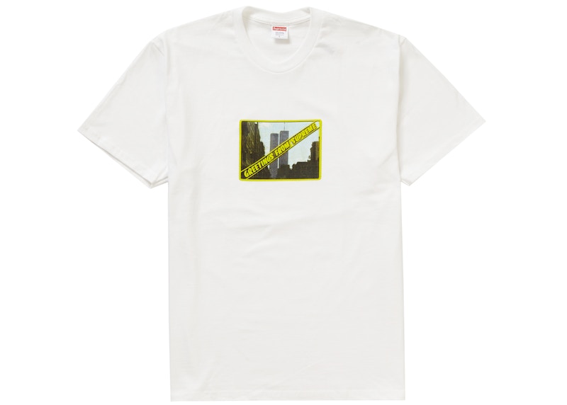 Supreme Greetings Tee Wit
