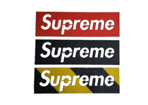 Supreme Grip Tape Box Logo Sticker Set