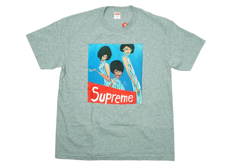 Supreme Group Tee Heather Grijs