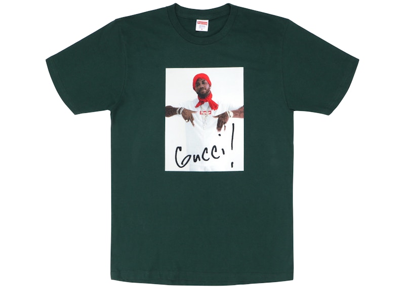 Supreme Gucci Mane Tee Groen