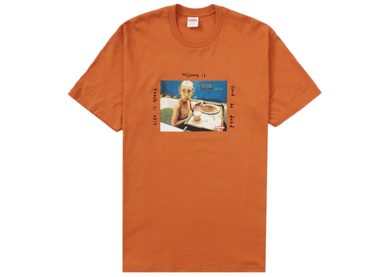 Supreme Gummo Bathtub Tee Rust