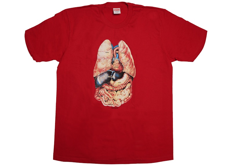 Supreme Guts Tee Rood
