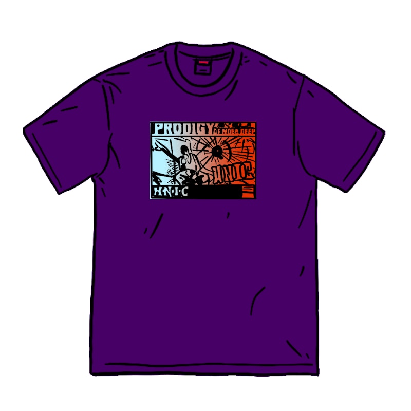 Supreme HNIC Tee Paars