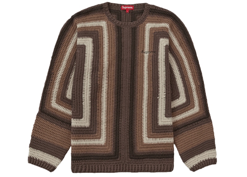 Supreme Hand Crocheted Sweater Bruin