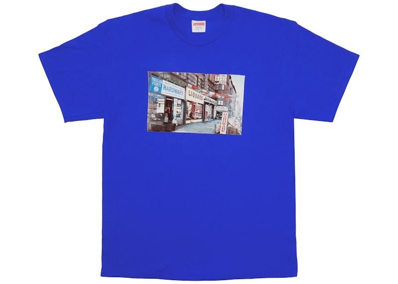 Supreme Hardware Tee Royal Blauw