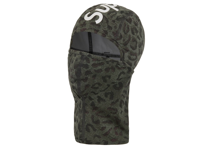 Supreme Heat Reactive Balaclava Leopard Print