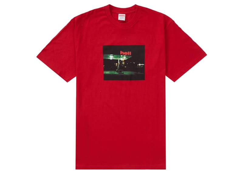 Supreme Hell Tee Rood
