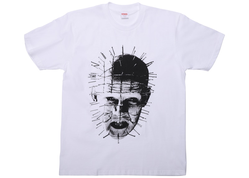 Supreme Hellraiser Pinhead Tee Wit