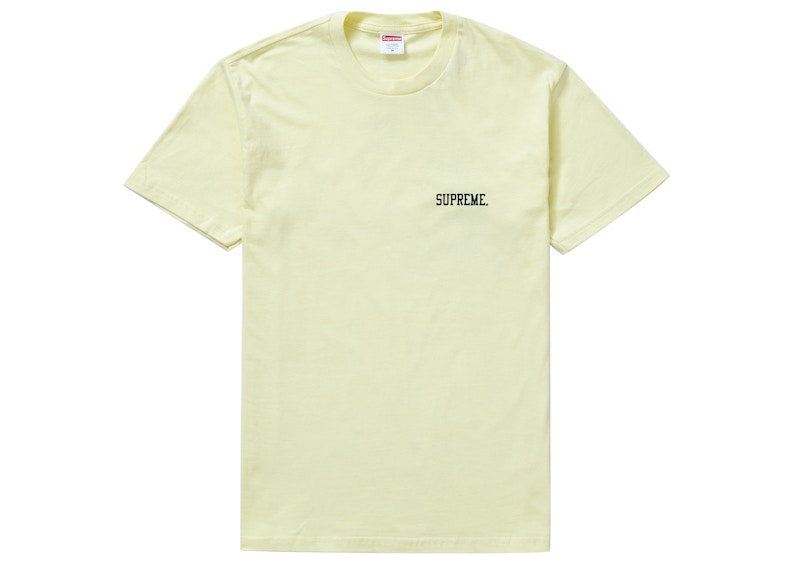 Supreme Heroines Tee Pale Geel