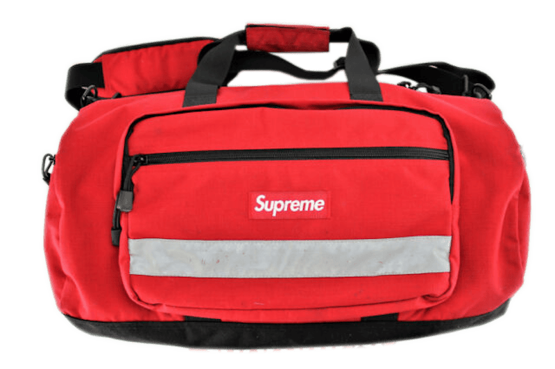 Supreme Hi Vis Duffle Bag Rood