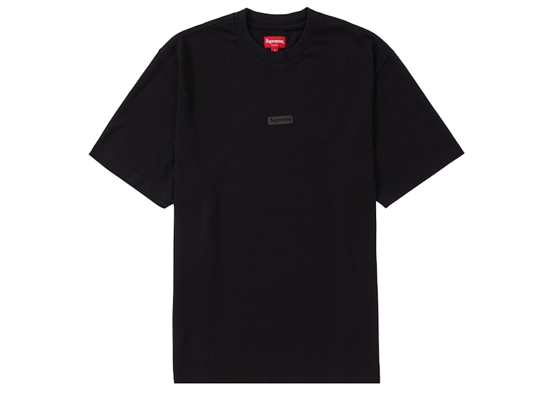 Supreme High Density Small Box Tee Zwart