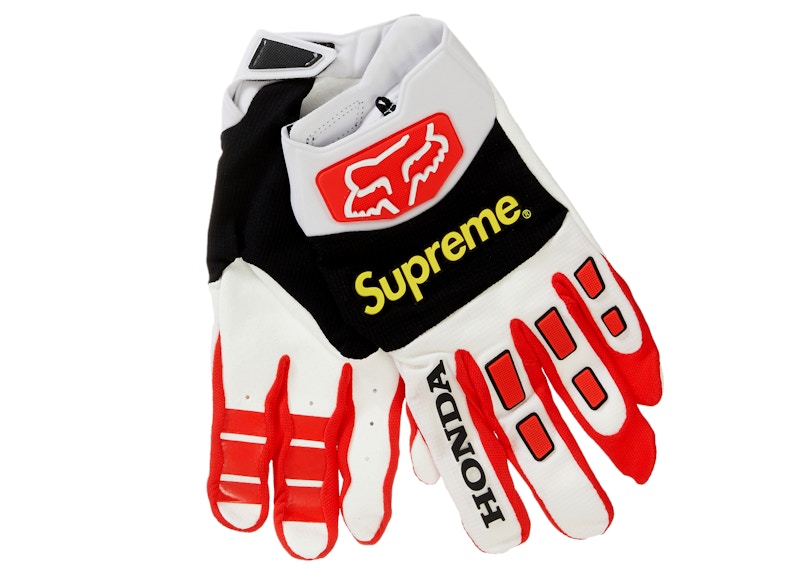 Supreme Honda Fox Racing Gloves Rood